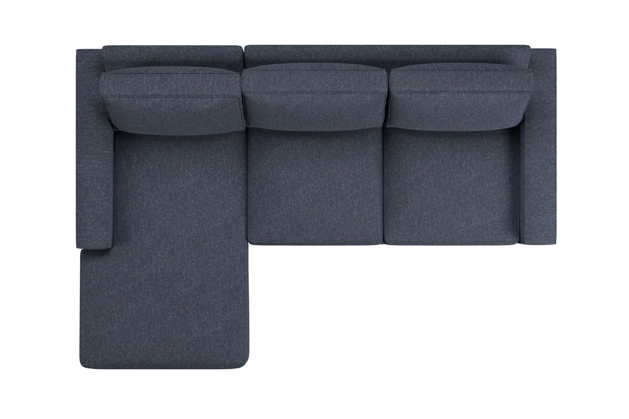 Edgewater Maguire Blue Left Chaise Sectional