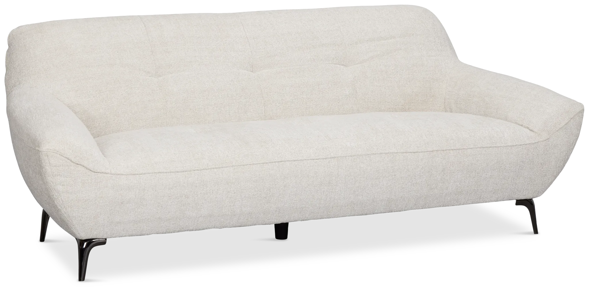 Zoey Light Beige Fabric Sofa