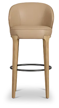 Libby Taupemicro 30" Upholstered Barstool