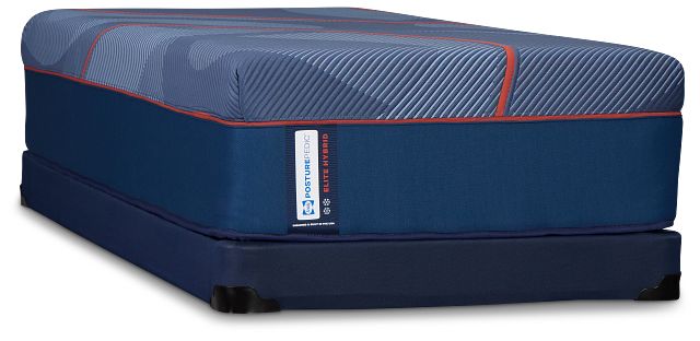 Posturepedic Elite Hybrid High Point 2 Firm Low-profile Mattress Set