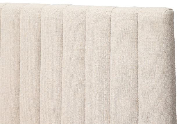 Nomad Light Beige Uph Spread Bed