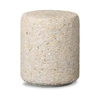 Rila Terrazzo Round End Table