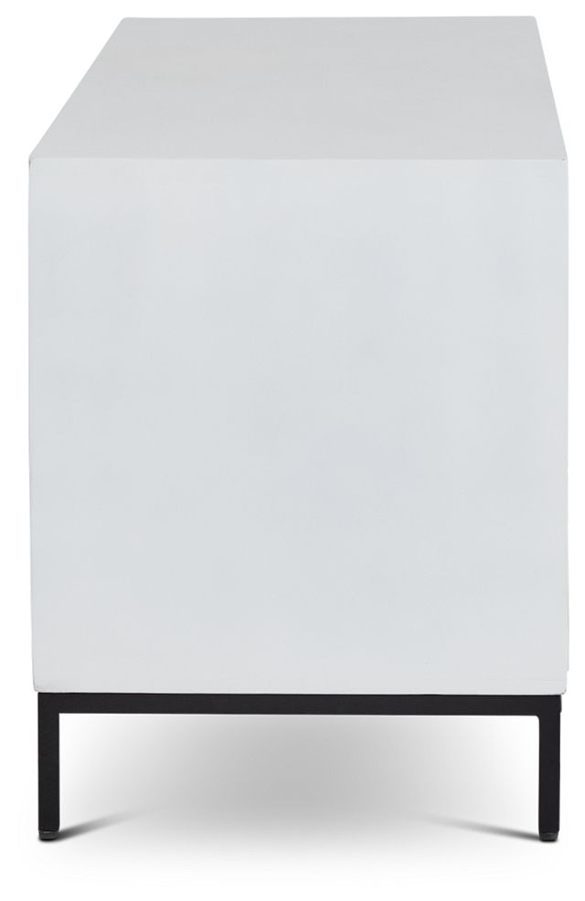 Kenzo White Accent Tv Stand (3)