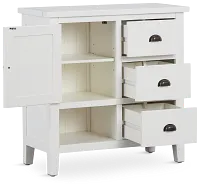 Bismark White Accent Chest