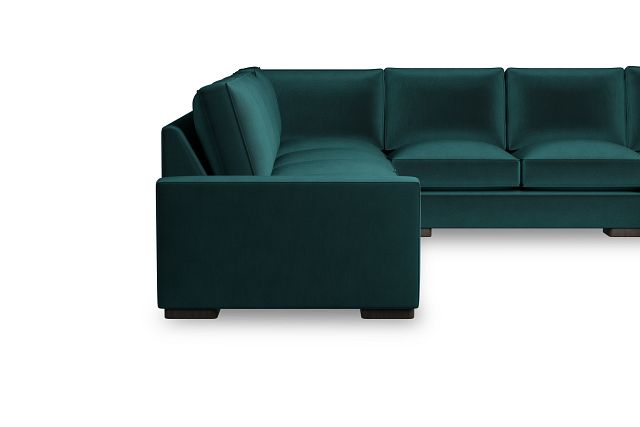 Edgewater Joya Teal Large Right Chaise Sectional