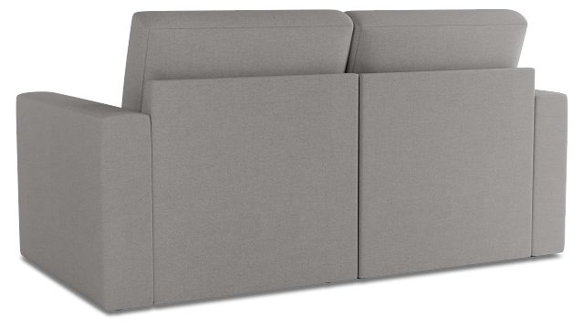 Citymod Light Gray Fabric 2-piece Modular Sofa