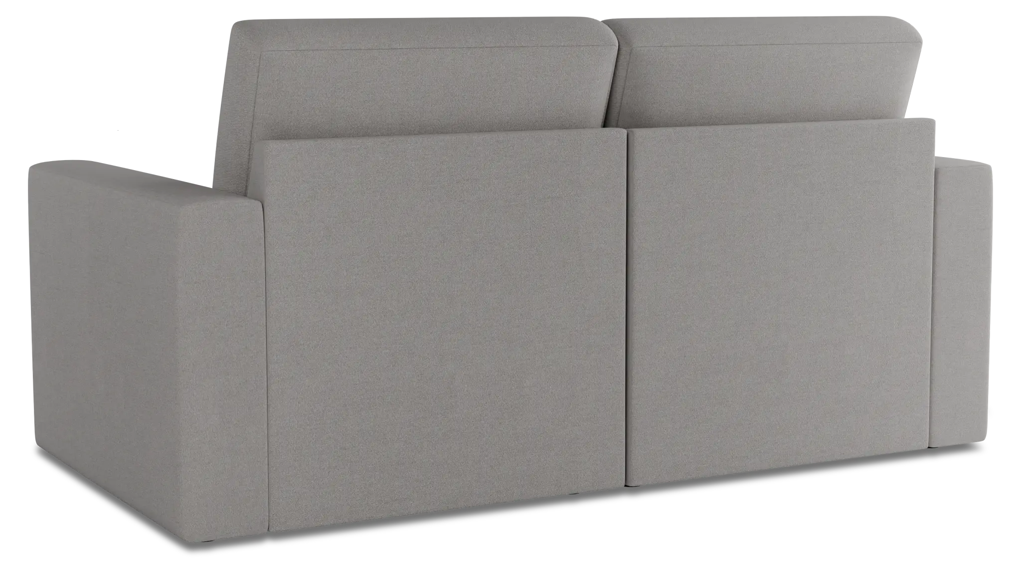 Citymod Light Gray Fabric 2-piece Modular Sofa Citymod Light Gray Fabric 2-piece Modular Sofa