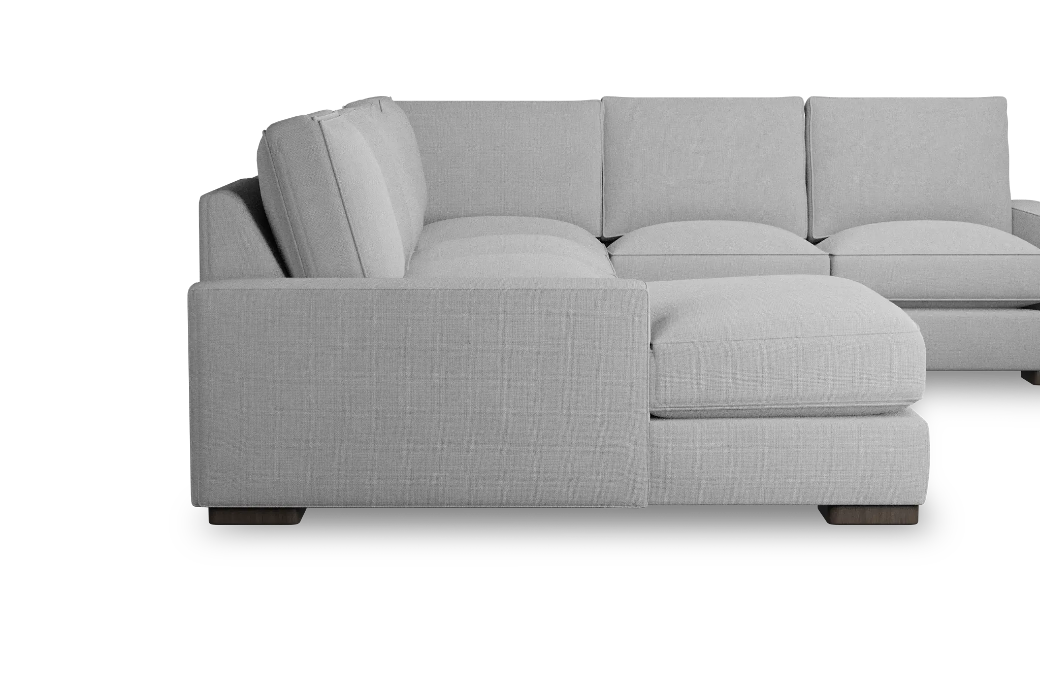 Edgewater Suave Gray Medium Left Chaise Sectional Edgewater Suave Gray Medium Left Chaise Sectional