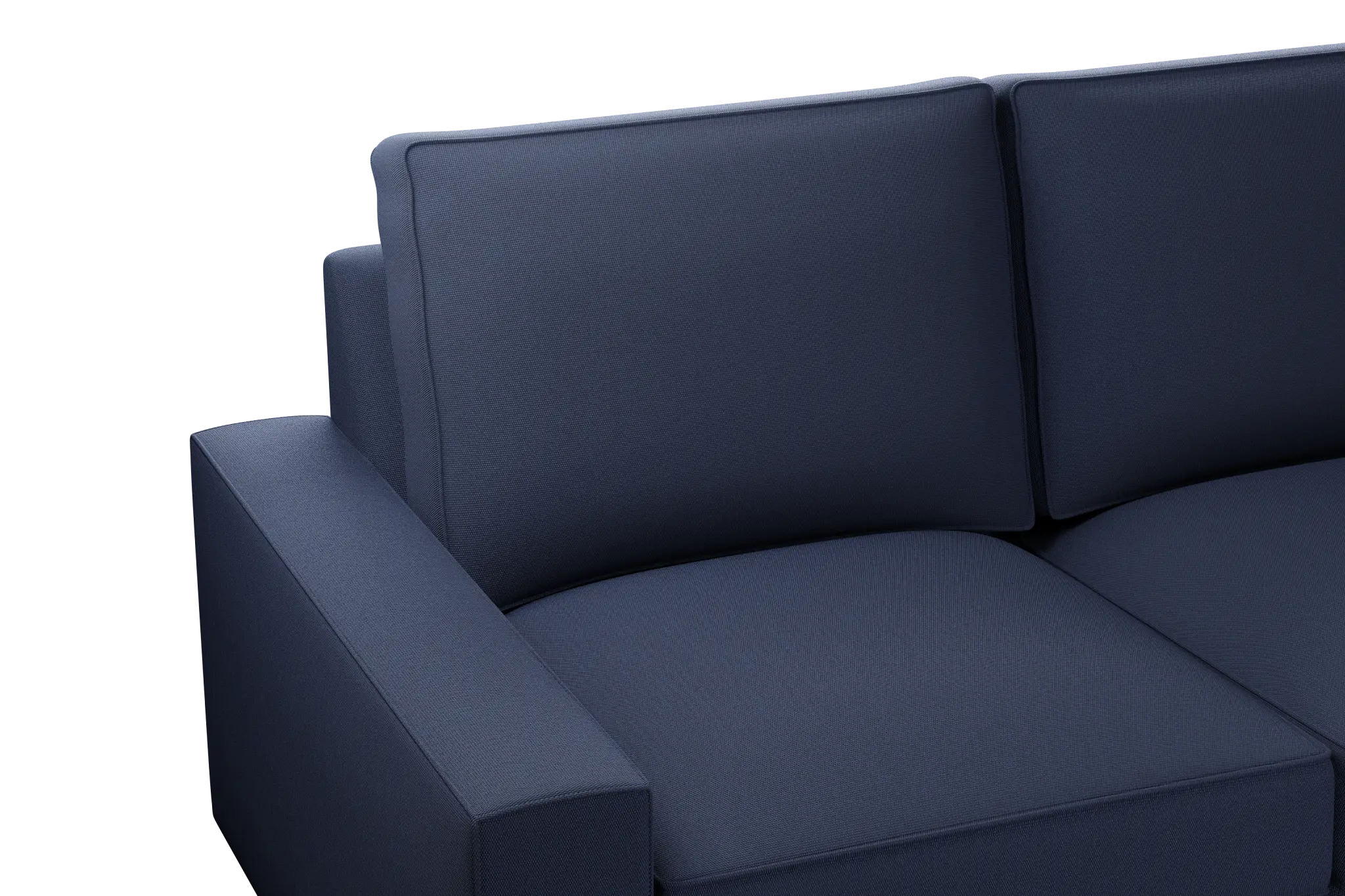 Edgewater Peyton Dark Blue Small Two-arm Sectional Edgewater Peyton Dark Blue Small Two-arm Sectional