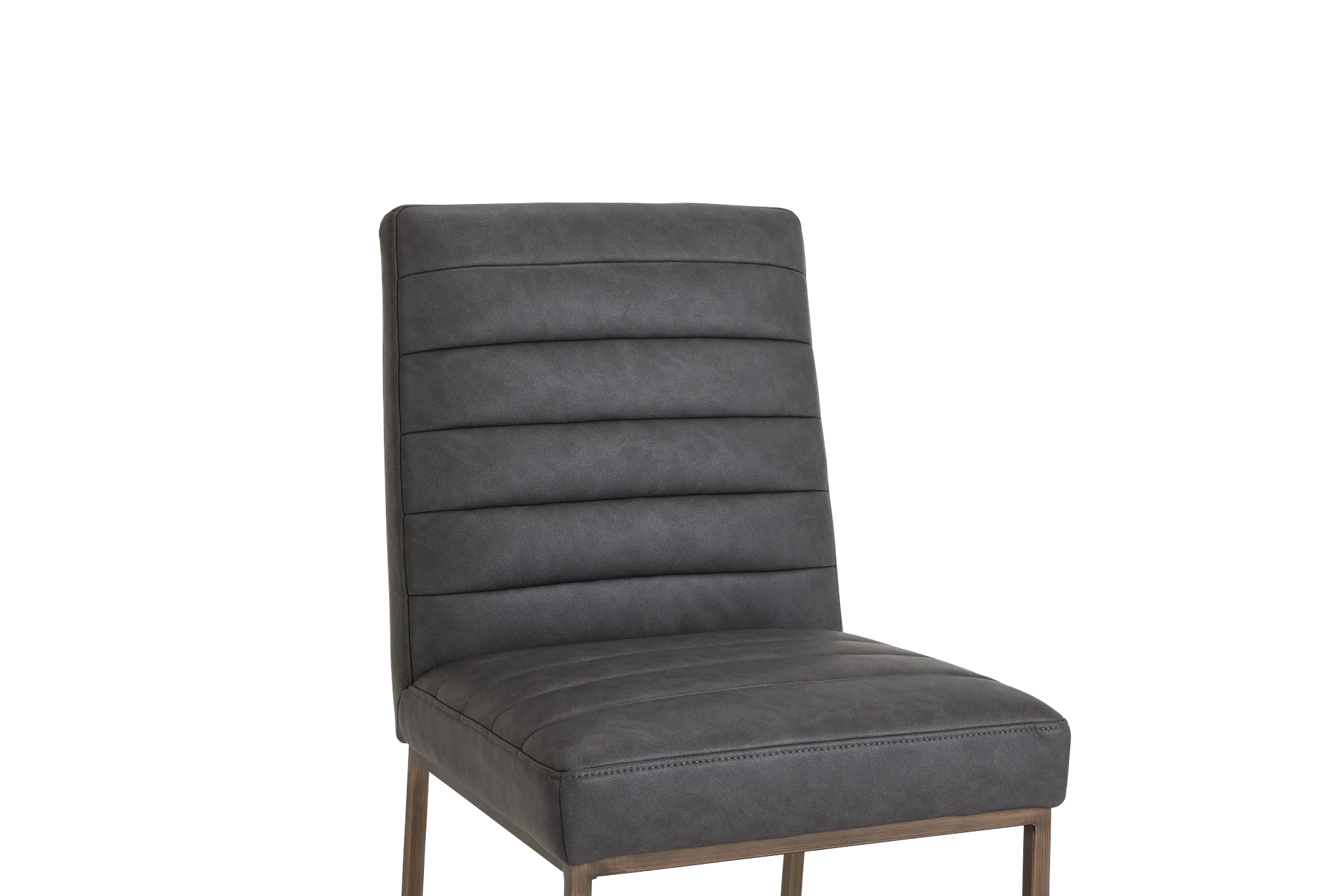 Miller Dark Gray Upholstered Side Chair
