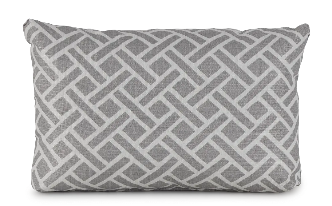 Eastwood Gray Lumbar Indoor/outdoor Accent Pillow Eastwood Gray Lumbar Indoor/outdoor Accent Pillow