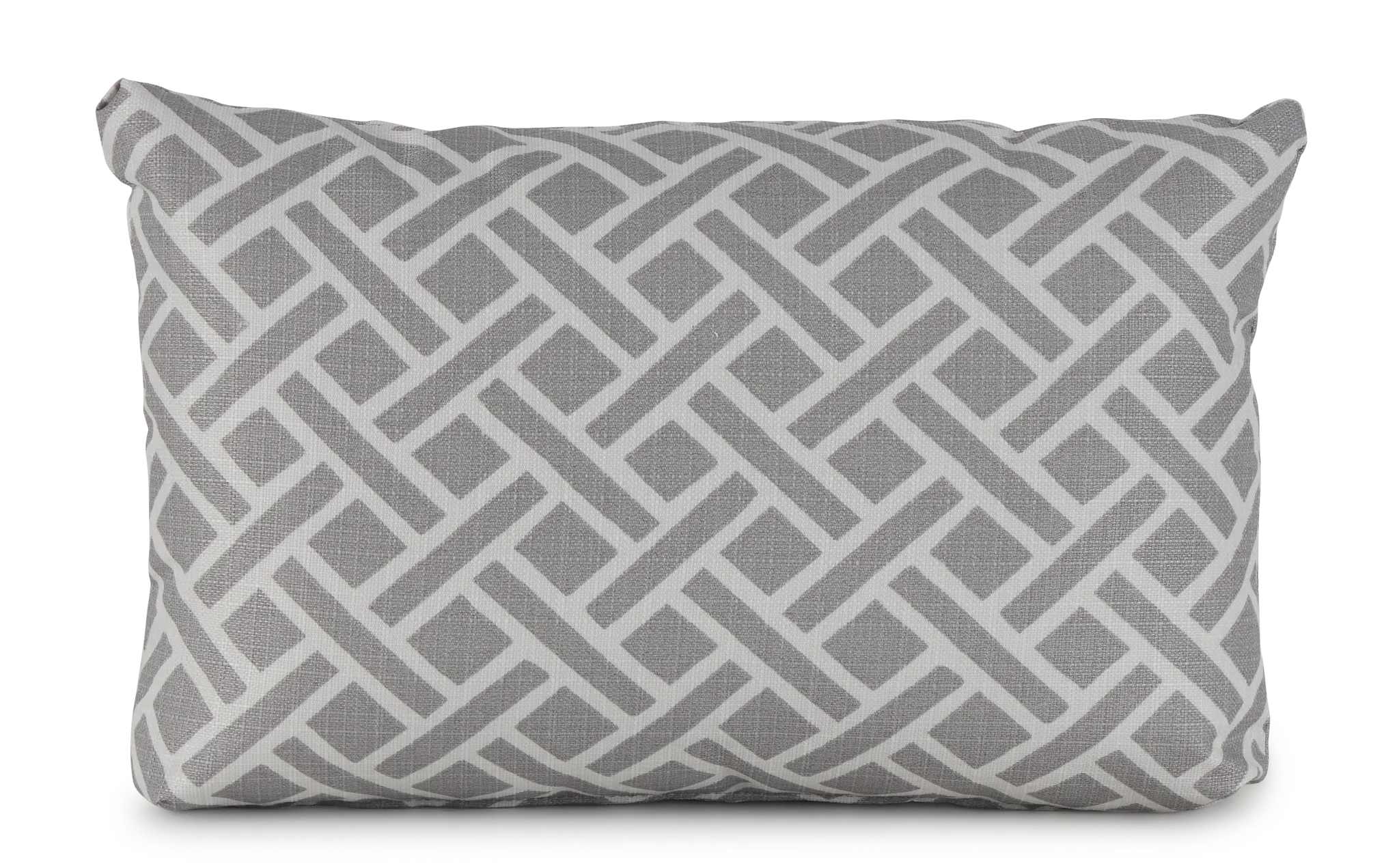 Eastwood Gray Lumbar Indoor/outdoor Accent Pillow