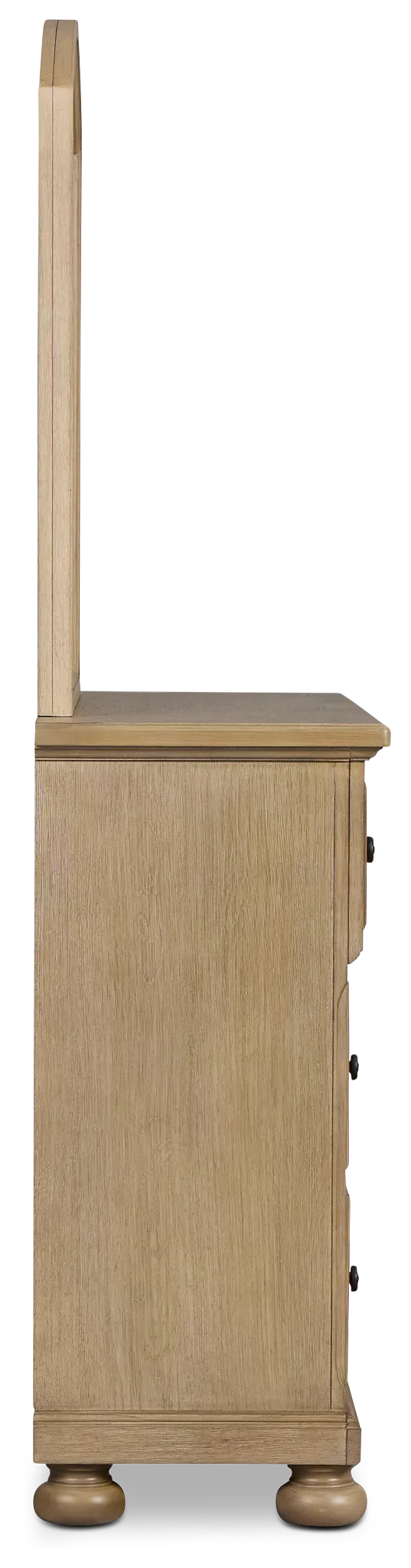Galveston Light Tone Dresser & Mirror