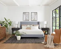 Provo Dark Tone Open Nightstand