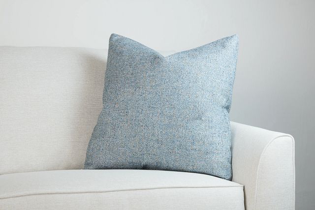 Nova Light Blue 24" Accent Pillow