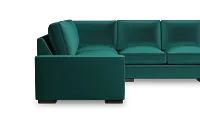 Edgewater Joya Green Medium Right Chaise Sectional