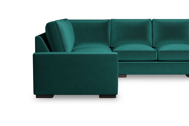 Edgewater Joya Green Medium Right Chaise Sectional