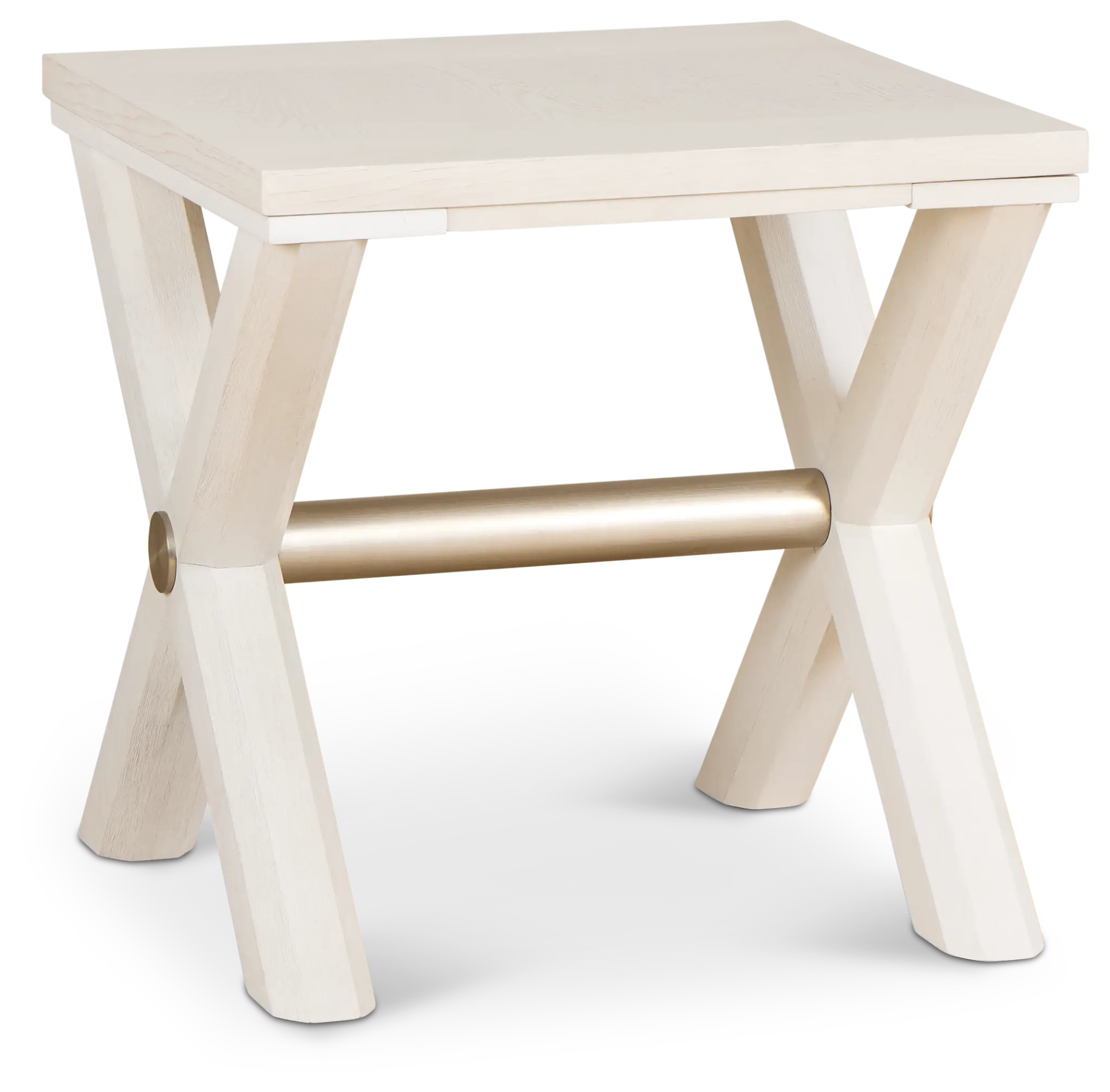 Brookside White End Table Brookside White End Table