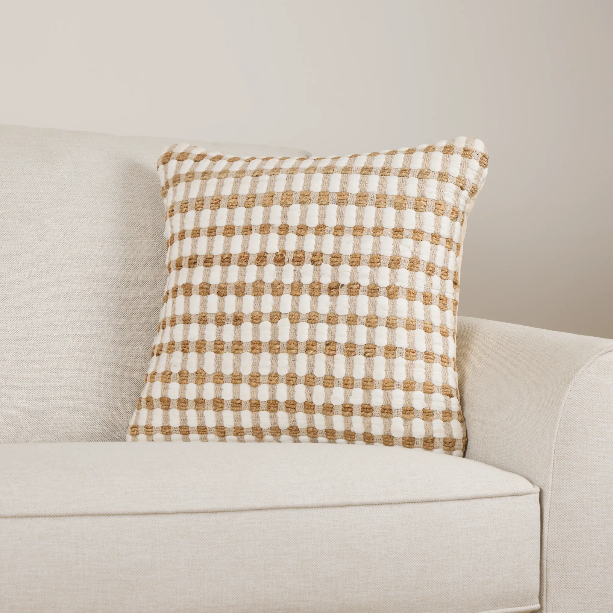 Passo Ivory Rectangular Accent Pillow