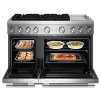 Kitchenaid 948 Series Stainless Steel Dual Fuel Range