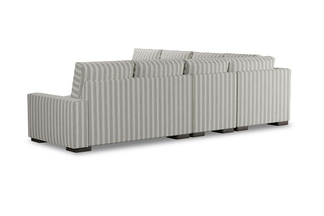 Edgewater Sea Lane Light Gray Large Two-arm Sectional