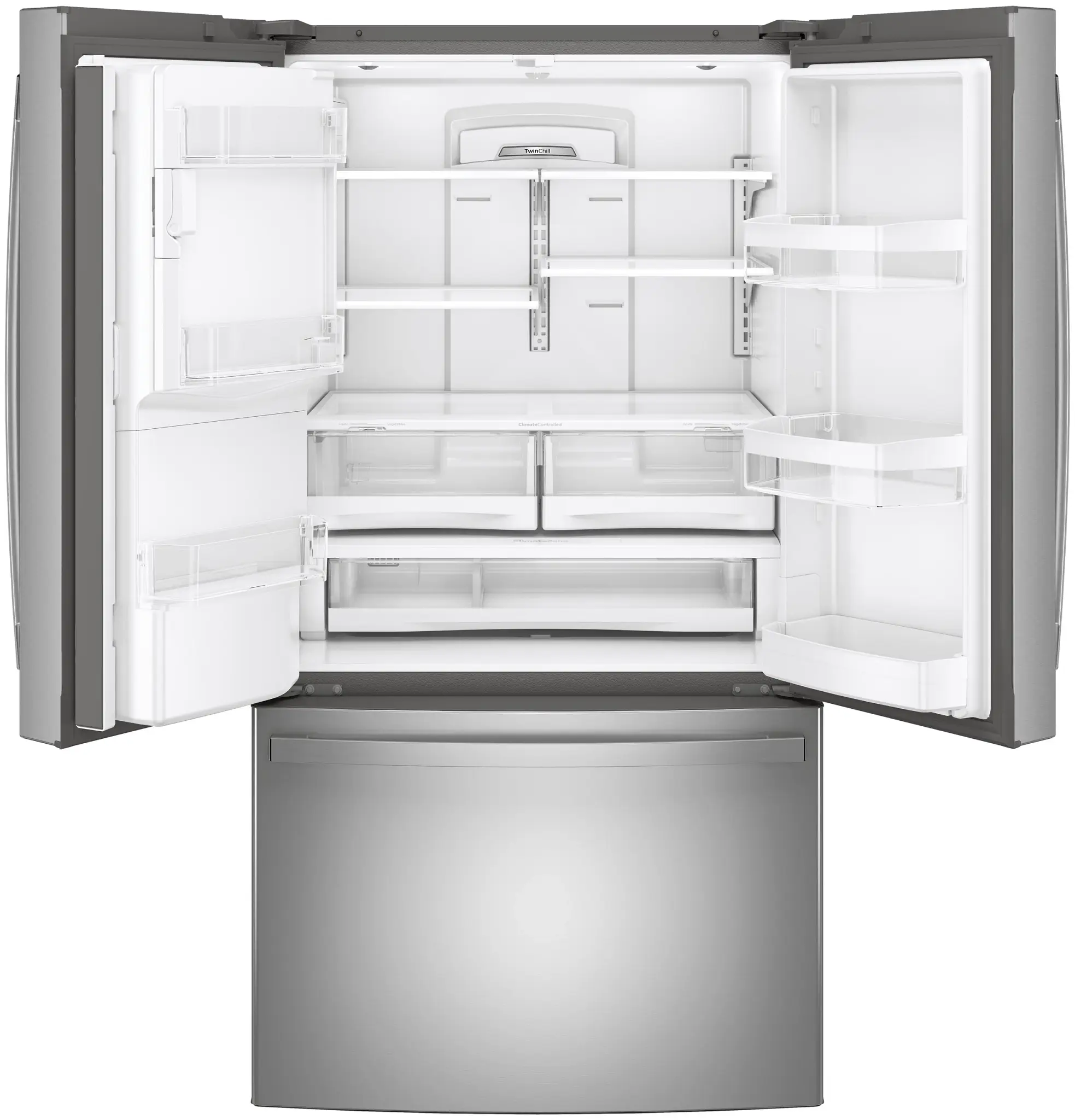 Ge Profile 28 Series Stainless Steel Bottom Freezer Refrigerator Ge Profile 28 Series Stainless Steel Bottom Freezer Refrigerator