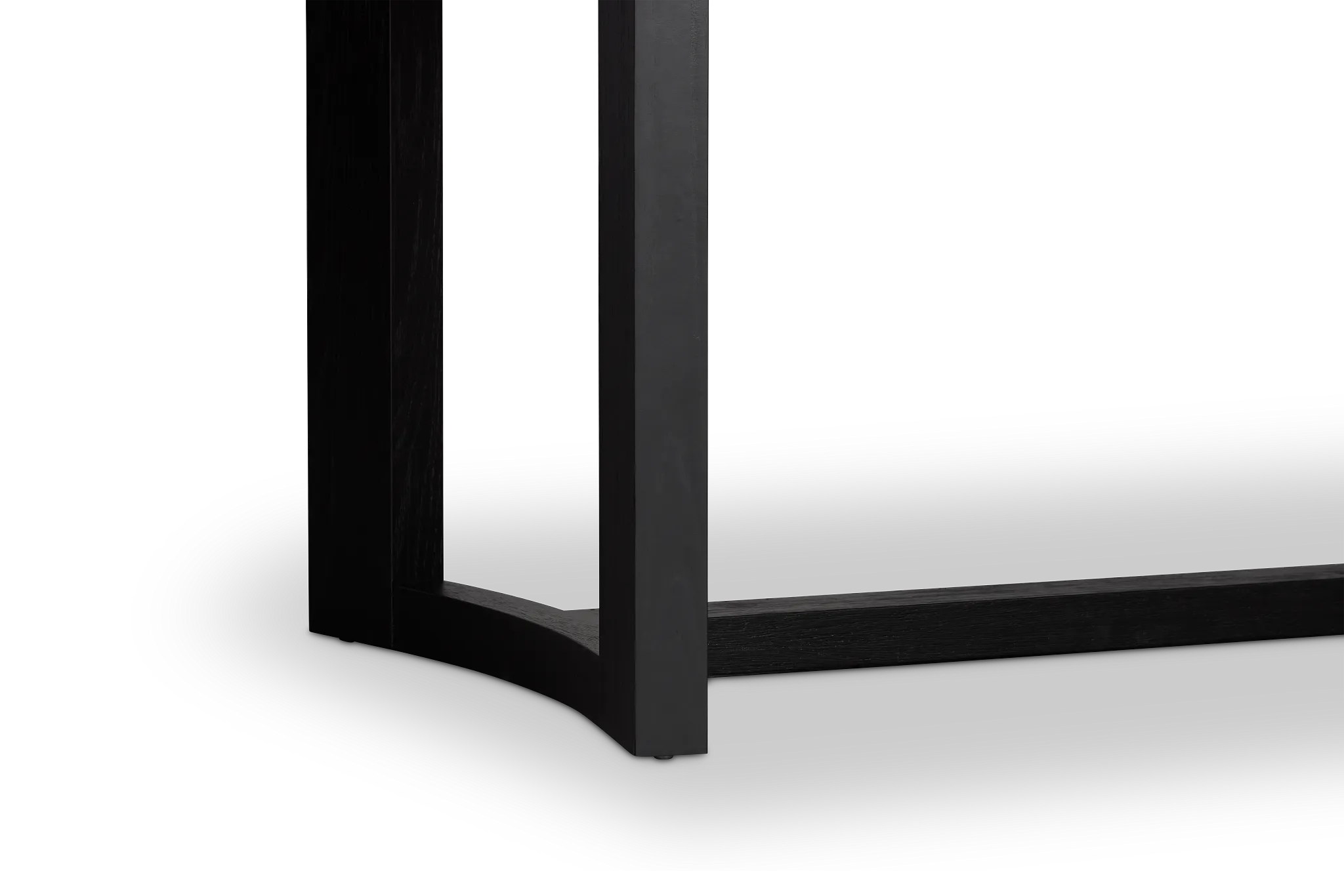 Modesto Black Rectangular Table