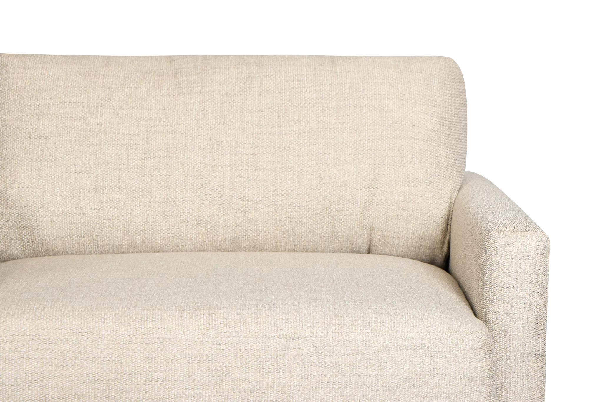 Maxwell Light Gray Fabric Oversized Chair