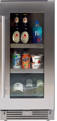 Xo Appliance 15 Series Beverage Center Stainless Steel Rt Hinge Beverage Center