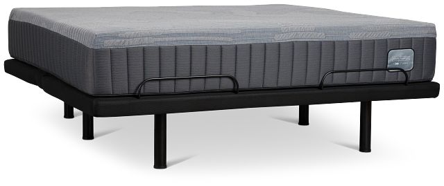 Kevin Charles By Sealy Hybrid Plush Elite Adjustable Mattress Set