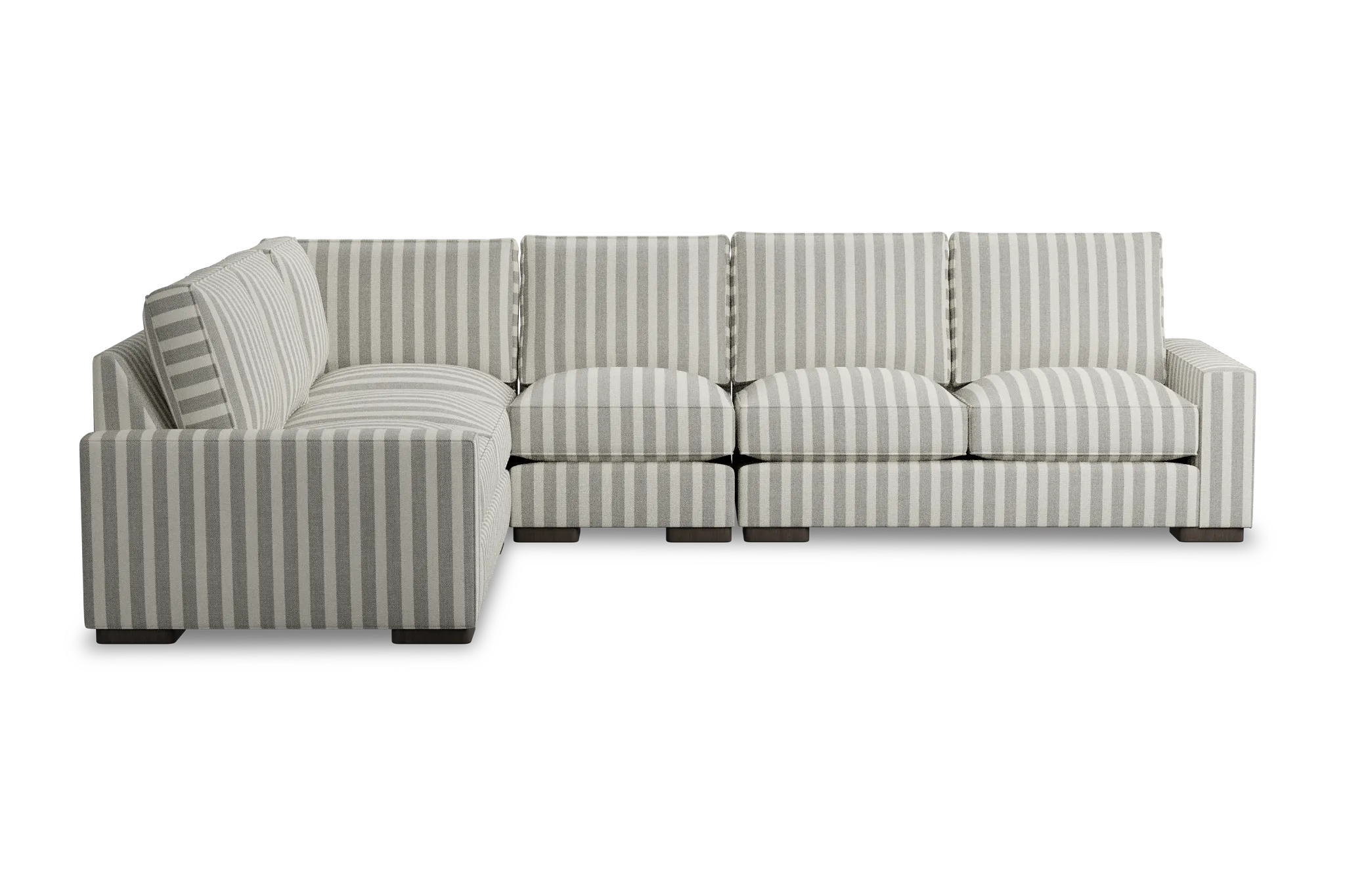 Edgewater Sea Lane Dark Gray Medium Two-arm Sectional