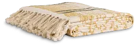 Calma Ivory 60" X 90" Throw