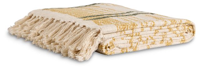 Calma Ivory 60" X 90" Throw