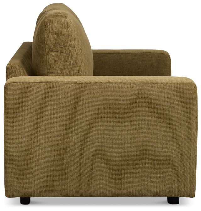 Carmen Green Fabric Sofa