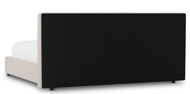 Grayton Elite Taupe 44" Upholstered Platform Bed