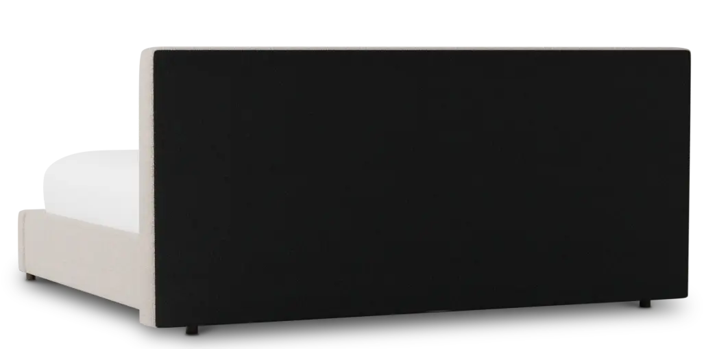 Grayton Elite Taupe 44" Upholstered Platform Bed Grayton Elite Taupe 44" Upholstered Platform Bed