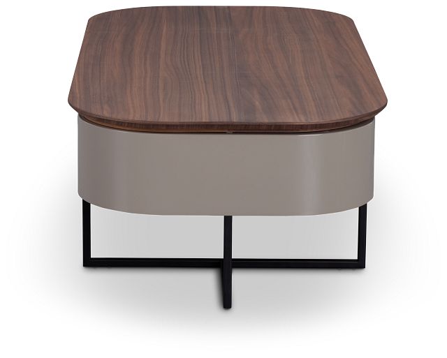 Harlan Gray Rect Coffee Table