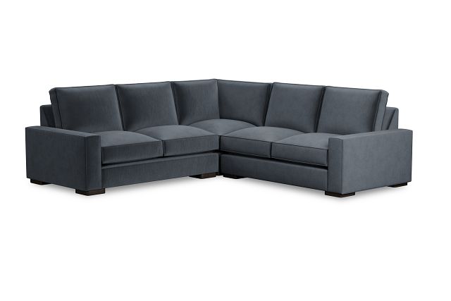 Edgewater Joya Gray Small Two-arm Sectional
