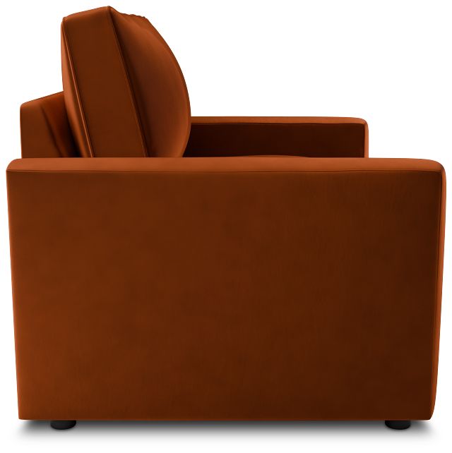 Siesta Joya Orange Fabric Memory Foam Sleeper