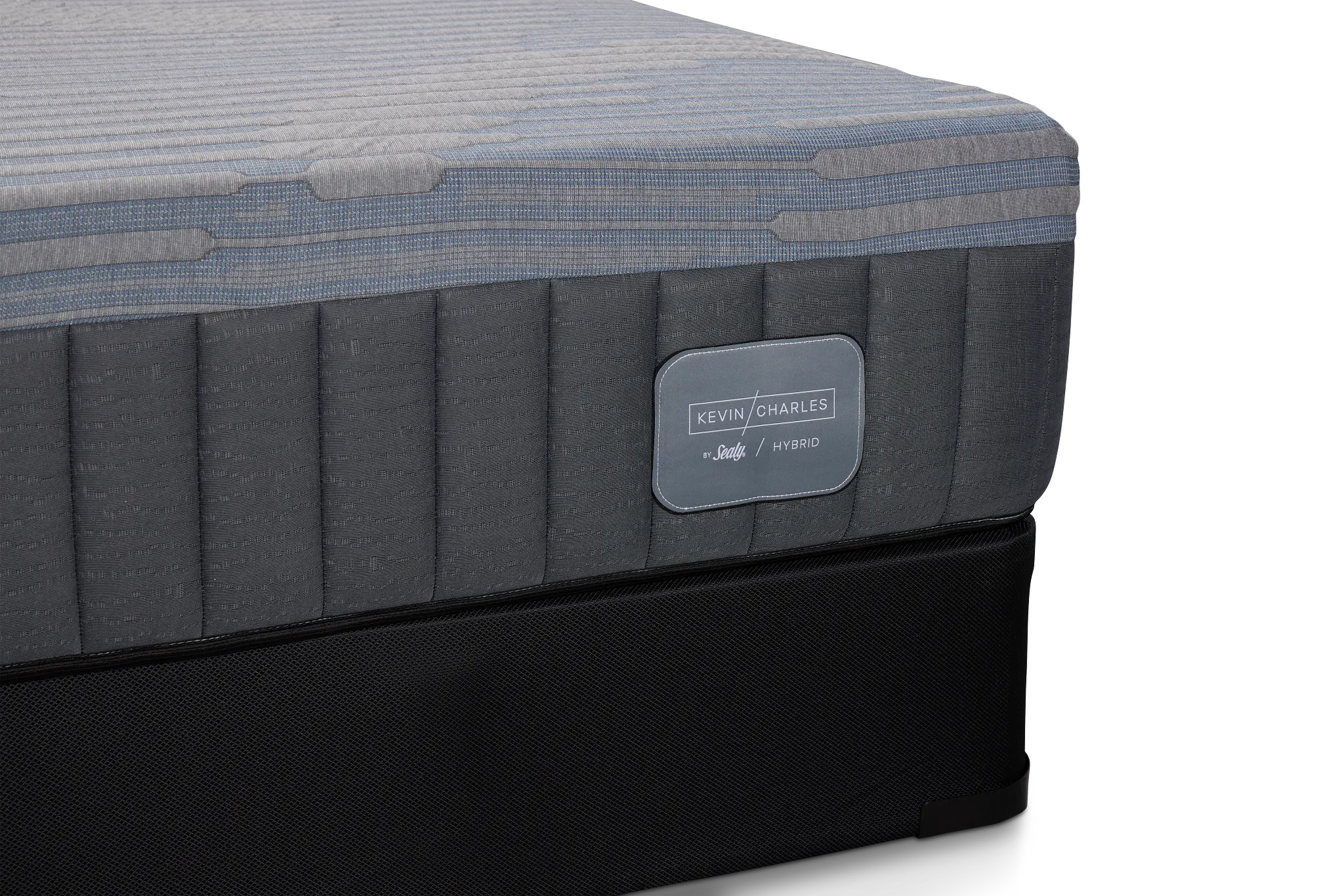 Kevin Charles By Sealy Hybrid Plush Mattress Set