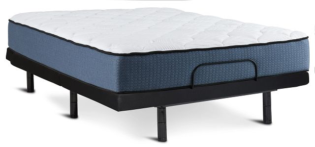 Kevin Charles Cocoa Cushion Firm Plus Adjustable Mattress Set