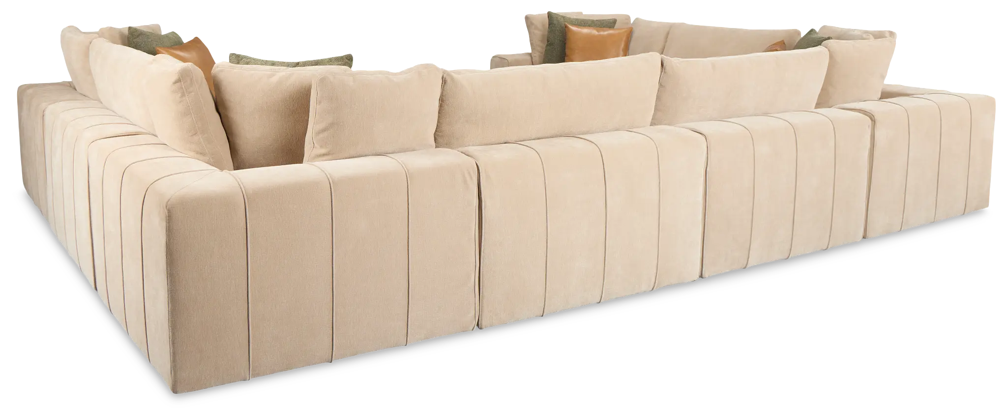 Cruz Light Beige Fabric 8-piece Modular Sectional Cruz Light Beige Fabric 8-piece Modular Sectional