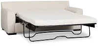 Sinclair Light Beige Fabric Cooling Memory Foam Sleeper