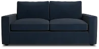 Siesta Revenue Dark Blue Fabric Sofa