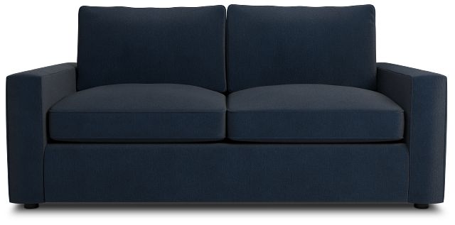 Siesta Revenue Dark Blue Fabric Sofa