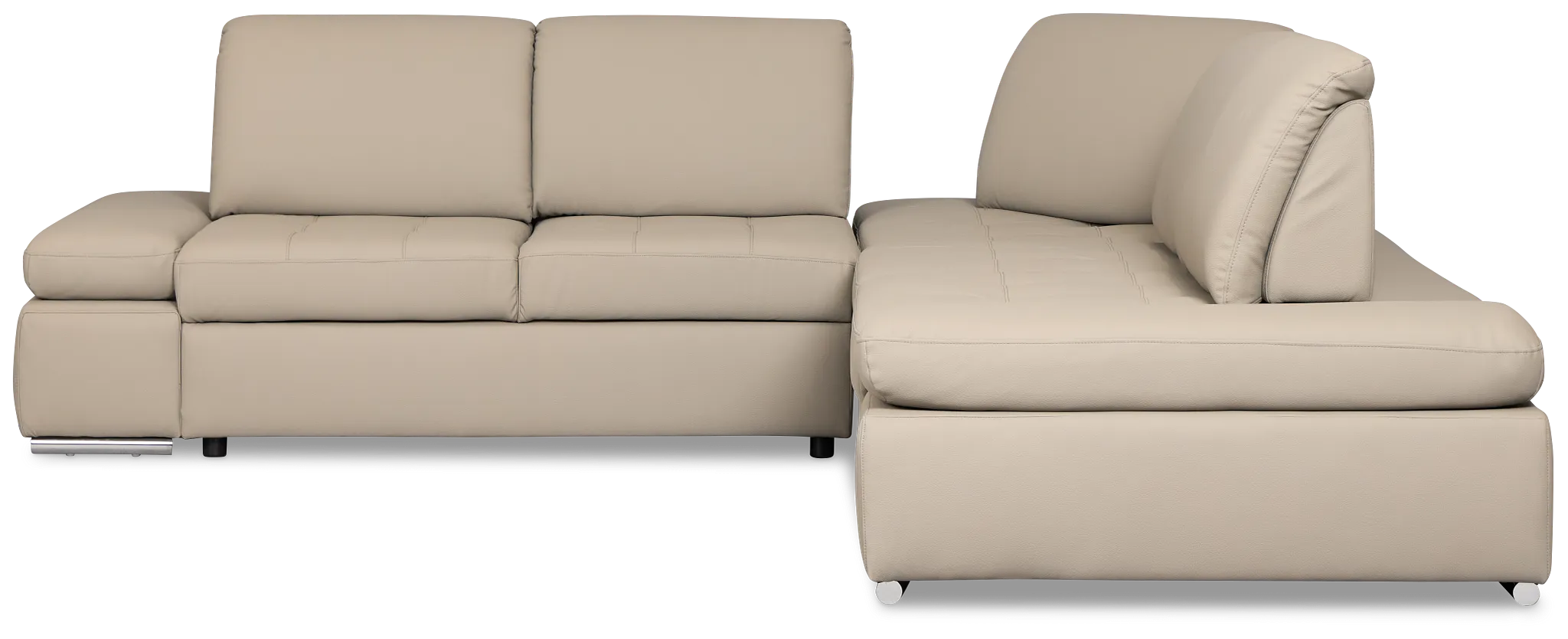 Eden Gray Micro Small Two-arm Sectional