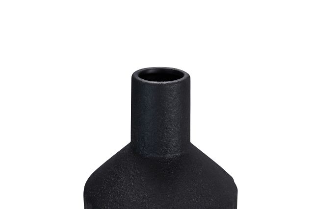 Desta Black Medium Vase