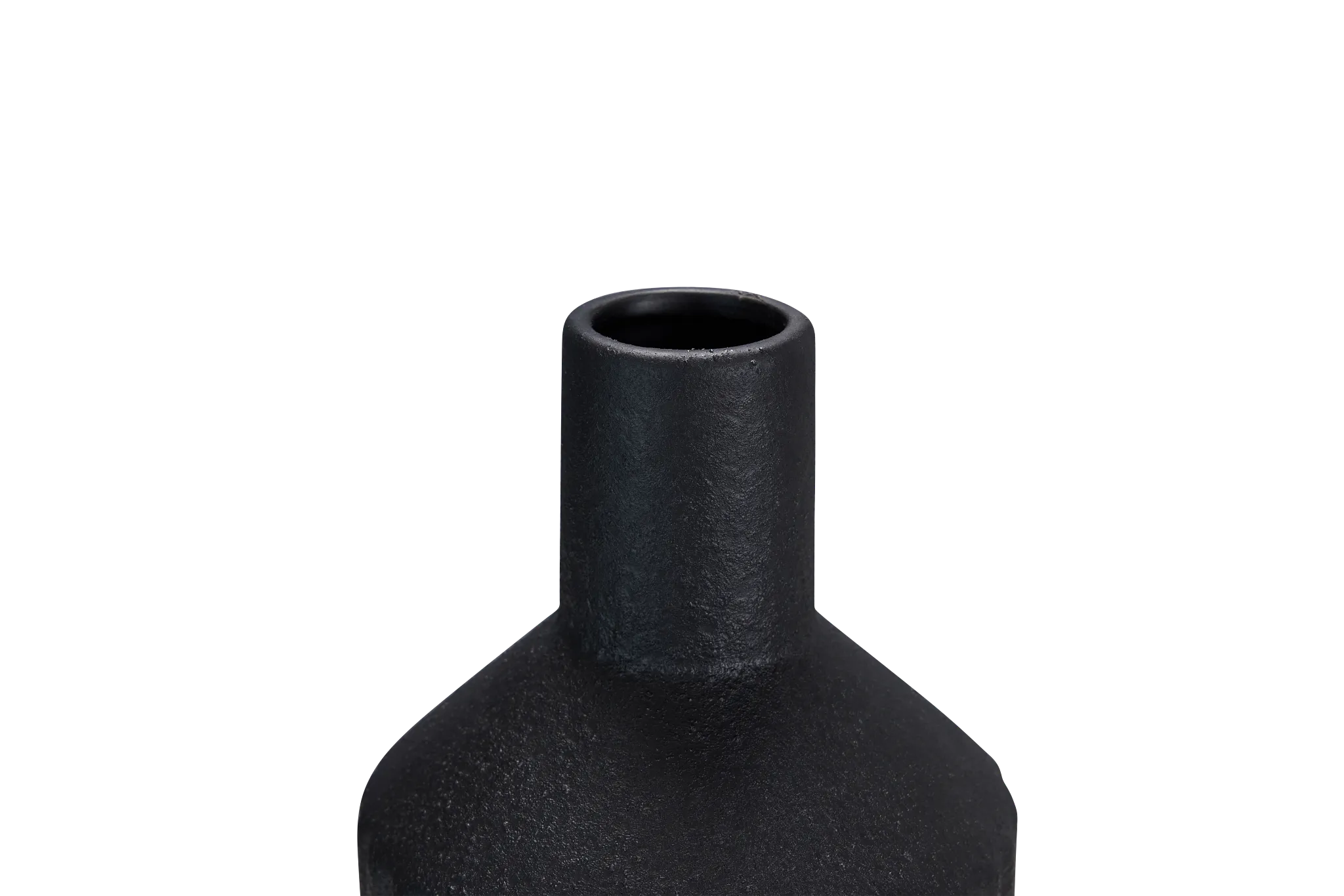 Desta Black Medium Vase