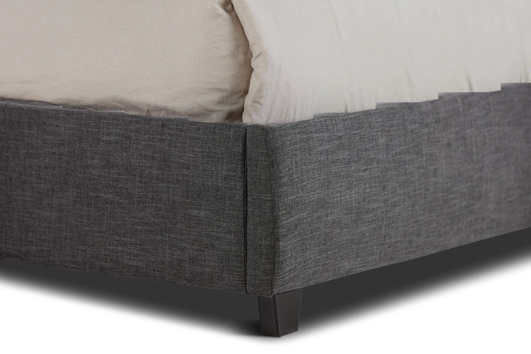 Chatham Dark Gray Low Platform Bed Chatham Dark Gray Low Platform Bed