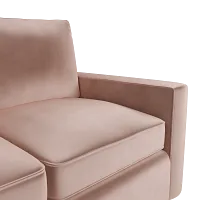 Siesta Joya Light Pink Fabric Loveseat